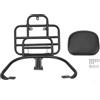 Akozon Portapacchi Posteriore con Cuscino per Schienale Portabagagli per Moto Adatto per Vespa Sprint Primavera 50 125 150 250 300 GTS