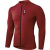 MEETWEE Magliette Ciclismo Uomo, Abbigliamento MTB Bike Asciugatura Rapida Maglia Ciclismo Maniche Corte/Lunghe Maglia Ciclismo