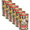 STUZZY Kit Risparmio 6x400G Stuzzy Dog Monoprotein Lattina MANZO