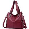 Sacmill Hobo - Borsa a secchiello da donna, con nappe, stile vintage, a tracolla, per donne e ragazze