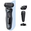 Procter & Gamble Braun Series 6 60-N4500cs - Rasoio elettrico per uomo, Trimmer, Lavabile