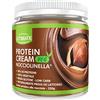 Ultimate Italia - Crema proteica al 30% spalmabile, senza zuccheri - 250g - gusto nocciola - senza lattosio e glutine - 100% vegetale - poche calorie, con vitamine