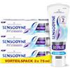 Sensodyne Clinical REPAIR, dentifricio per denti sensibili al 5% NovaMin, per sollievo di lunga durata, 3 x 75 ml