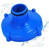 YUEXNKO Pool Vacuum Hose Adapter, Adattatore per Aspirapolvere per Piscina, Adattatore per Tubo Skimmer, Skimmer Hose Adapter, Adaptor for Pool Vacuum Cleaner, Ø 80 mm su Ø 32 mm (Blu 1)