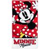 Disney Store Official Asciugamani Minnie, 150 cm x 74 cm, asciugamani bimbi per spiaggia, bagno, lezioni di nuoto e vacanze