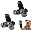 Viojrlly 2 Paia di Calzini Antiscivolo per Cani, Calzini da Antiscivolo per Cani con Velcro Regolabile, Calzini Antiscivolo per Controllo Trazione per Interni, per Cane Gatto di Piccola e Media Grande, Medio