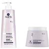 A ALAMA ALAMA KIT CAPELLI ANTI-GIALLO SHAMPOO 500ML + MASCHERA 500ML | NO YELLOW PER CAPELLI BIONDI GRIGI E DECOLORATI