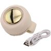 MoSundi Ventilatore portatile con clip in vita, ventilatore da collo, flusso d'aria a 360°, ventole portatili a 3 velocità, ricaricabile, ventola di raffreddamento personale per ufficio, viaggi e