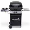 Sochef Barbecue Gas 2 Bruciatori Piupepito con Fornello e Ripiano Laterale