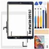 Atwist Schermo per iPad 9.7 5th 2017 Touch Screen, per iPad 2017 Schermo Touch Vetro Digitizer Sostituzione A1822 Touchscreen (con Home Buttone, Non LCD Display) (Bianco)