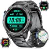 LIGE Smartwatch GPS da uomo 1,43 pollici, display Amoled, 170 + modalità sportive, Smart Watch, 10 ATM/IP68, impermeabile, smartwatch nuoto, orologio fitness con frequenza cardiaca 24/7, monitor del