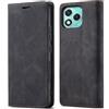 owlhold Custodia Honor 400 Lite Portafoglio Flip [Antiurtoo][Cavalletto][Carta Fessura] Cover Pelle per Honor 400 Lite - Nero