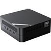 MINISFORUM UM560 XT Mini PC, AMD Ryzen 5 5600H CPU a 6 core e 12 thread fino a 4,2 GHz, grafica AMD Radeon (GPU da 1800 MHz), 32 GB DDR4 / 512 GB di SSD PCIe, 2 x porte HDMI/USB-C/2,5 GHz RJ45