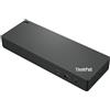 Lenovo 40B00300EU replicatore di porte e docking station per laptop Cablato Thunderbolt 4 Nero, Rosso [40B00300EU]
