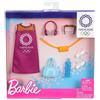 Barbie GJG33 - Set alla moda, vestito e 6 accessori per bambole Barbie