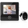 Yusat Spioncino Telecamera Spioncino Digitale 2,8, Telecamera Porta Blindata, Visione Notturna Infrarossi, Registrazione Loop, Occhio Magico Smart, Telecamera Spioncino Elettronico Per Sicurezza Casa/Hotel