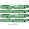 Kadimendium 2 Set Staffa di Montaggio Scheda di Circuito Componenti Vite Adattatore Montaggio su Guida DIN PCB KPRH ‑ 185 per Installazione Scheda di Circuito