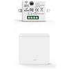 ELLENNE Kit Interruttore Luce Smart WiFi - Ricevitore + Interruttore Wireless, Controllo Remoto Intelligente compatibile con App Tuya e Google Home/Alexa (1 Ricevitore e 1 Interruttore (1 Tasto))