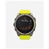 Garmin Fenix 8 Solar 51mm Sapphire - Orologio Multifunzione - Giallo
