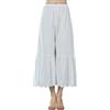 BEAUTELICATE Pantaloncini Sottogonna Vittoriano Donna 100% Cotone Pantaloni Pigiama Vittoriano Lungo Rinascimentale Antistatico Gamba Larga Pantaloni (Avorio - Pizzo Inglese, XL)