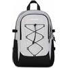 Invicta Zaino Scuola Invict-Act Plus, Grigio, Doppio Scomparto Con Tasca per PC e Tasca per Borraccia, 29 lt, Scuola Media e Superiore, Zaino Ragazza, Ragazzo