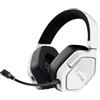 Trust Cuffie Gaming Wireless Bluetooth con Microfono Over Ear a Padiglione colore Bianco - 25747 493PS Carus