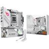 ASUS ROG Strix B850-G Gaming WiFi, Scheda Madre AMD mATX, 14+2+1 Stadi di Alimentazione, Slot DDR5, PCIe 5.0, 4 slot M.2, WiFi 7 (802.11be) e Ethernet 2,5Gb, USB-C da 20Gbps, Aura Sync RGB, Bianca