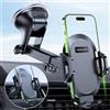 Miracase Porta Cellulare Auto [Ultra Stabile & Potente Ventosa] Supporto Telefono Auto per Cruscotto & Parabrezza & Presa D'aria [3 in 1] Porta Telefono con iPhone Samsung Xiaomi Altri Smartphone