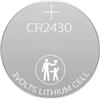 VoltShine Batteria CR2430 al litio in blister (1 pezzo) da 3 V, ideale per dispositivi elettronici. Offre lunga durata e prestazioni affidabili. Perfetto per orologi, calcolatrici e giocattoli.