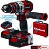 Einhell trapano avvitatore a percussione batteria 18v 2ah (te-cd 18 li-i bl)