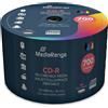 MediaRange 50 CD-R Inkjet Fullsurface Printable 700MB 80 Min 52X Shrink - MR208
