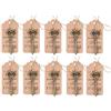 Gonyscag 10 Apribottiglie Vintage con Chiave con Etichetta Per Regali Per Ospiti, Compleanni, Matrimoni, Bomboniere