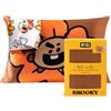 Kitsch BT21 Federa in raso con chiusura a cerniera, più morbida della seta di gelso, misura standard, confezione da 1, federa rinfrescante per capelli, salute della pelle e bellezza del sonno (48,3 x