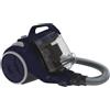 Candy Aspirapolvere senza Sacco a Traino Ciclonico Filtro HEPA Potenza 800 Watt colore Blu - CAF37HC