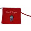Marinette Saint-Tropez Pochette in Spugna Bikini Deauville - Rosso