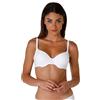 LOVABLE Reggiseno con Ferretto, Microfibra, Coppe Leggermente Imbottite e Senza Cuciture, Invisibilità e Comfort, Invisible Lift Supreme Donna, Bianco, 36 / 4B
