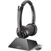 POLY Cuffia con microfono POLY W8220 Auricolare Wireless A Padiglione Ufficio Bluetooth Nero (SPARE HEADSET - **New Retail** Warranty: 12M) [211423-04]