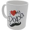 Generico Tazza Festa del Papà - Idea Regalo Originale Papà Compleanno Festa Anniversario - Tazza Colazione Giorno del Papà (I Love my Papà)