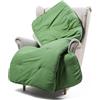 Caleffi Scaldotto - Plaid Divano e Letto 130x170 cm Morbida Microfibra Calda Avvolgente, Copridivano e Copriletto Trapuntato Artigianale e Lavabile, Coperta Copri Divano e Copri Letto Ottimo Comfort