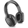 CELLULARLINE - BTHEADBBASICMSK Cuffie a padiglione chiuso, durata 14h, Bluetooth, Microfono incorporato - Nero