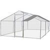 Habrita Recinto per animali habrita enc 3060 32 gjm in acciaio zincato 300x600x220 cm