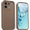 WBWONE Custodia per Xiaomi Redmi Note 13 4G - Cover Protettiva in Silicone Premium con Design Elegante e Antiurto - Marrone