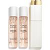 CHANEL COCO MADEMOISELLE - EAU DE TOILETTE VAPORIZZATORE RICARICABILE DA BORSETTA 3X20ML