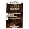 EUPHIDRA COLORPRO XD 530 CASTANO CHIARO DORATO GEL COLORANTE CAPELLI IN FLACONE + ATTIVANTE + BALSAMO + GUANTI