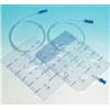 MEDS SACCA RACCOLTA URINA DA LETTO IN PVC NON STERILE VOLUME 2 LITRI TUBO LUNGHEZZA 90 CM CON SCARICO E VALVOLA ANTIREFLUSSO 30 PEZZI