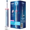 ORAL-B PRO 3 BLU SENSITIVE SPAZZOLINO ELETTRICO + 2 REFILL