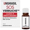UNGHIASIL DISPOSITIVO MEDICO PER VERRUCHE IN FLACONE CON PENNELLINO 10 ML + 9 CEROTTI COPRIVERRUCA