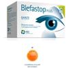 BLEFASTOP PLUS GARZA IN COTONE PIEGATA CON FILO DI BARIO 28 SALVIETTE MONOUSO + 1 COMPRESSA OCULARE RISCALDABILE