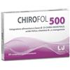 CHIROFOL 500 20 COMPRESSE GASTRORESISTENTI