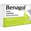 BENAGOL PASTIGLIE GUSTO LIMONE SENZA ZUCCHERO 24 PASTIGLIE